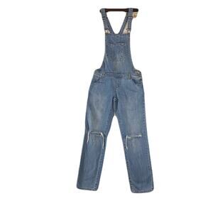 SIGNATURE EIGHT Jean Overalls Womens Size S